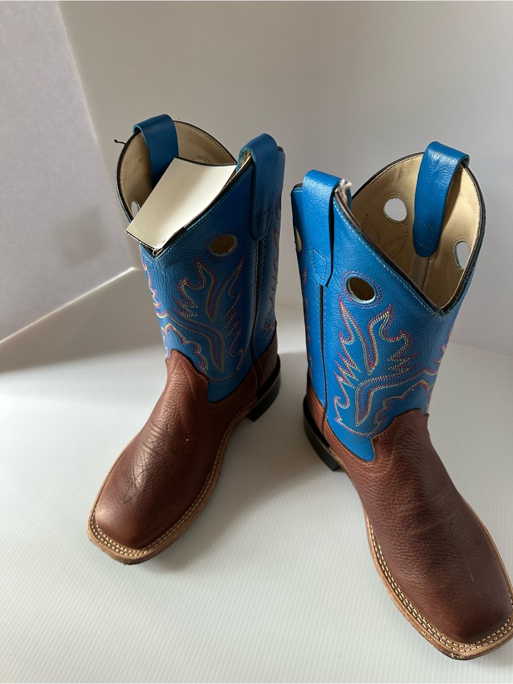 Old West Youth Western Cowboy Boots – New With Tags